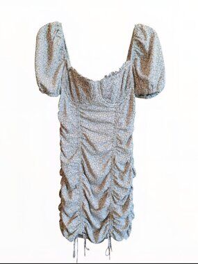 Storia ruched bustier mini dress size small  cottagecore fairy core